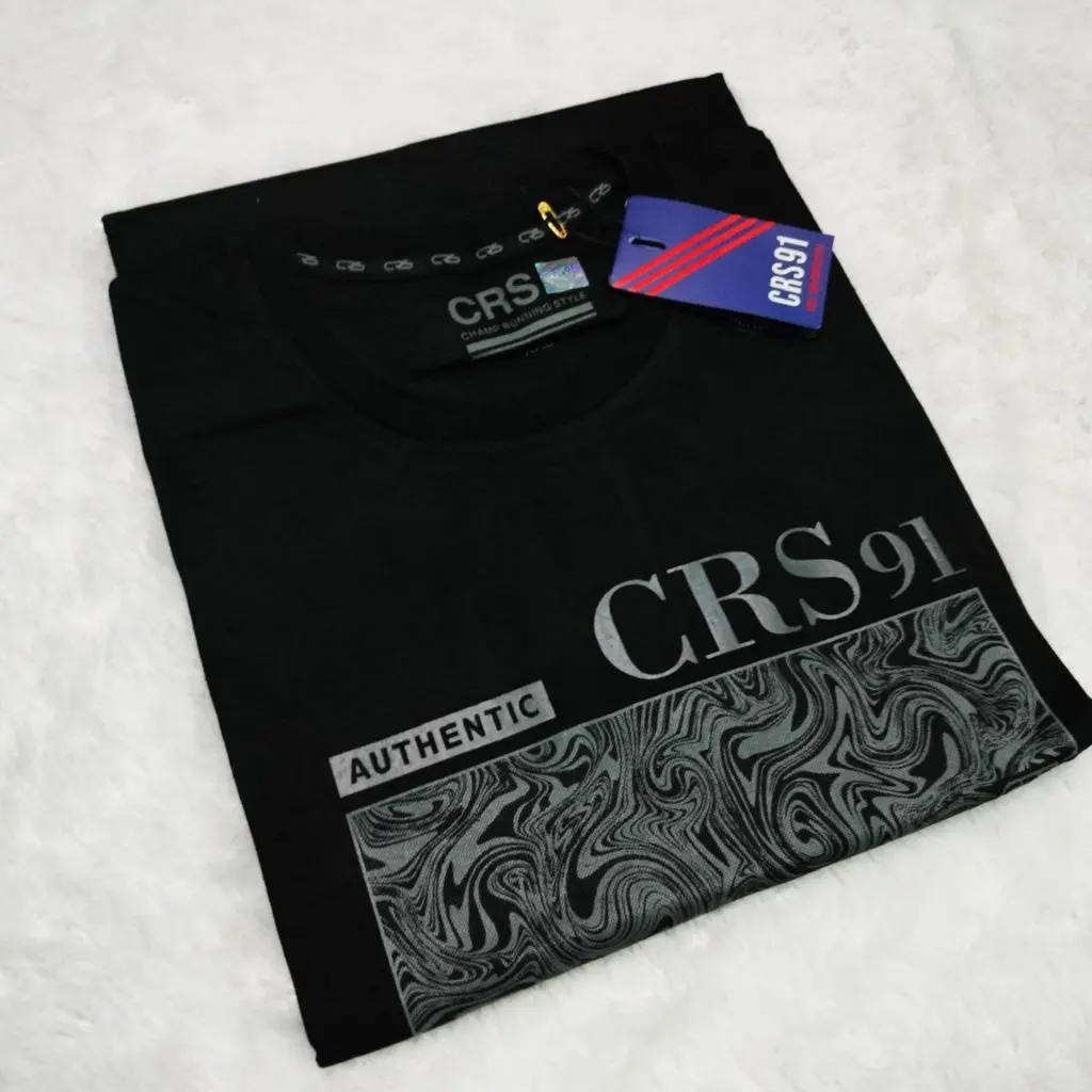 Atasan Distro Pria CRESIDA 91 Brand || Kaos CRS pria Terlaris || Kaos Dewasa UK JUMBO XXL