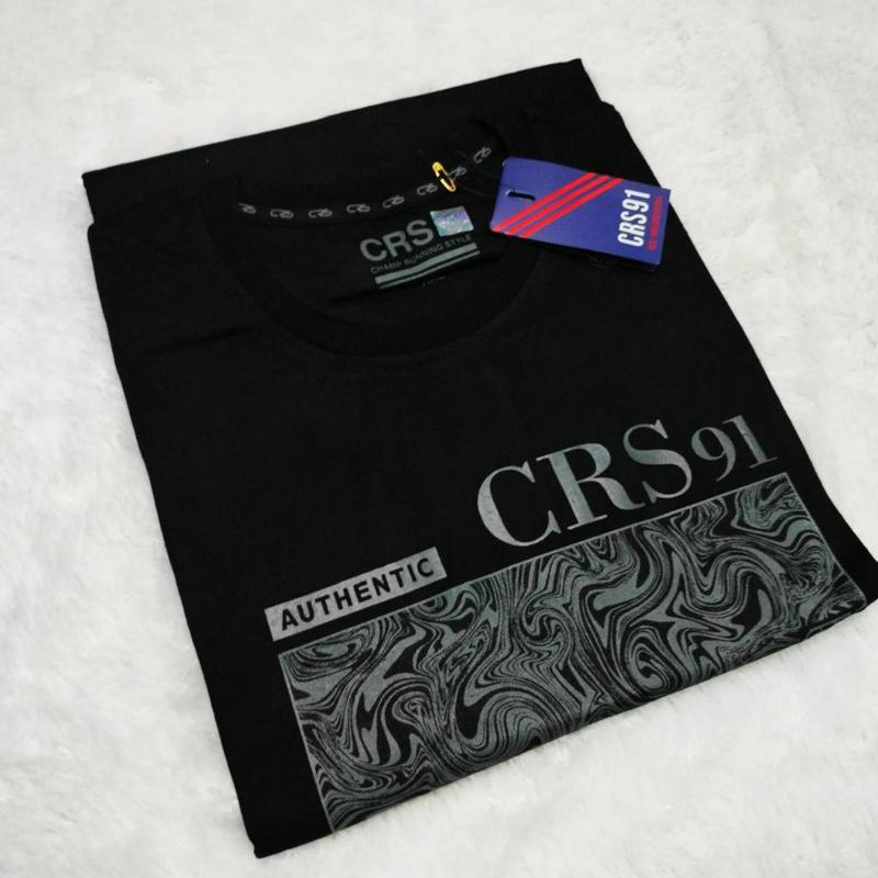 Atasan Distro Pria CRESIDA 91 Brand || Kaos CRS pria Terlaris || Kaos Dewasa UK JUMBO XXL 0