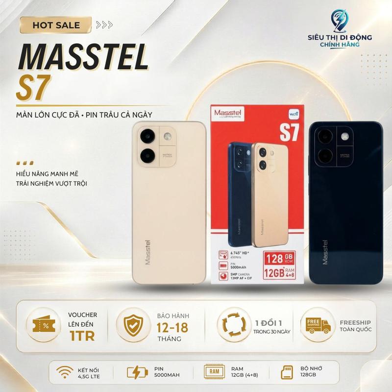 S7 T10 Masstel S7 Điện thoại