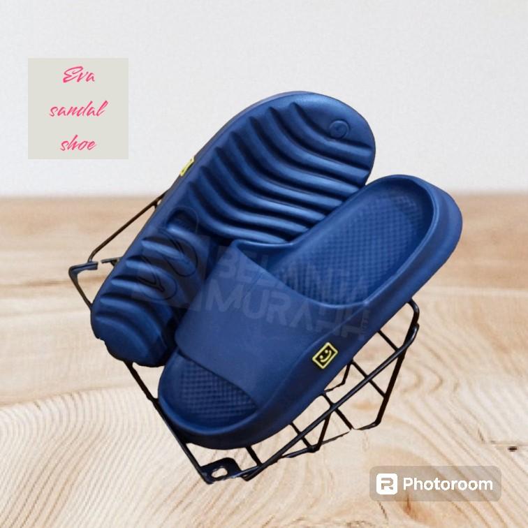 Product Introduction of Eva sandal pria / wanita slip on size 36-44 full karet / eva sendal unisex Hitam Pink Putih 6