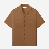 Gambar TENUE Kemeja Ripstop Camp Collar Lengan Pendek - Brown Cocoa - L dari Tenue de Attire Kota Administrasi Jakarta Selatan 2 Tokopedia