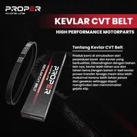 Gambar KEVLAR CVT BELT YAMAHA LEXI / AEROX 155 / NEW NMAX / NEW AEROX B65-E7641-00 PROPER RACING LINE dari Proper Racing Line Kota Administrasi Jakarta Utara 3 Tokopedia