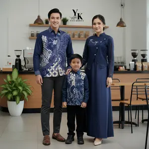 Yaya Kebaya New Collection Sarimbit Couple Pasangan Keluarga Gamis Maxi Dress Lebaran Terbaru 2026 Couple Gamis Sahara Family Baju Kondangan Batik Pria Lengan Panjang Lapis Furing Gaun Pesta Brokat Pasangan Keluarga
