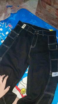 Product Review of HANDS UP - JINISO Cargo Baggy Celana Jeans Wanita Highwaist from T**♉ 0