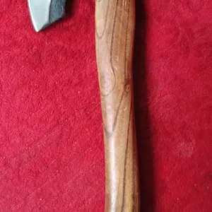 Kapak Kayu 850 gr Super Tajam Gagang Kayu Solid Ergonomis COD Kekerasan Mohs tingkat 7 kapak  baja  super  tajam kampak  baja  asli  sipuh