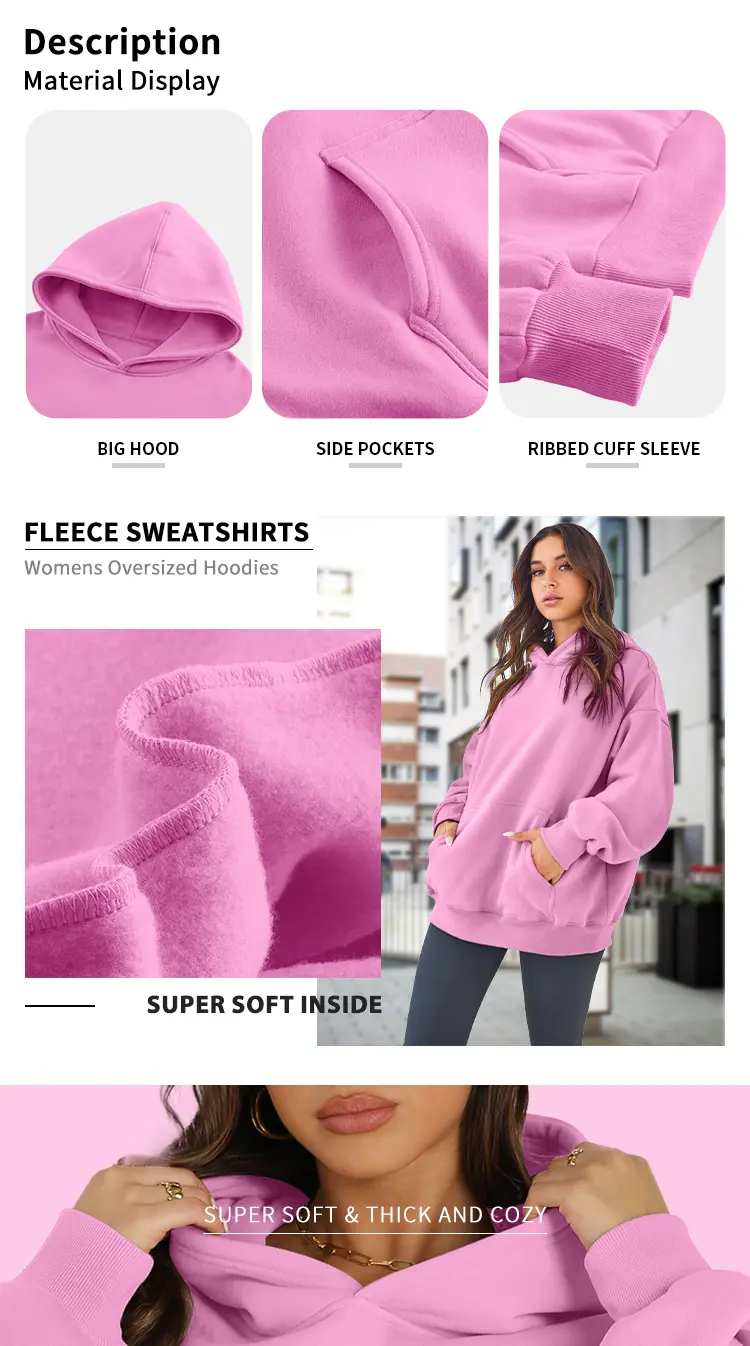 Product Introduction of AUTOMET Womens Oversized Hoodies Fleece Sweatshirts Long Sleeve Sweaters Pullover Fall Clothes with Pocket Casual Thick Comfort Basic Tops 10