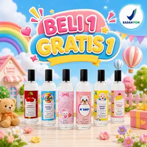 [Beli 1 Gratis 1] Parfum Baju Wanita Perfume Anak Wangi Botol 100ML Tahan Lama