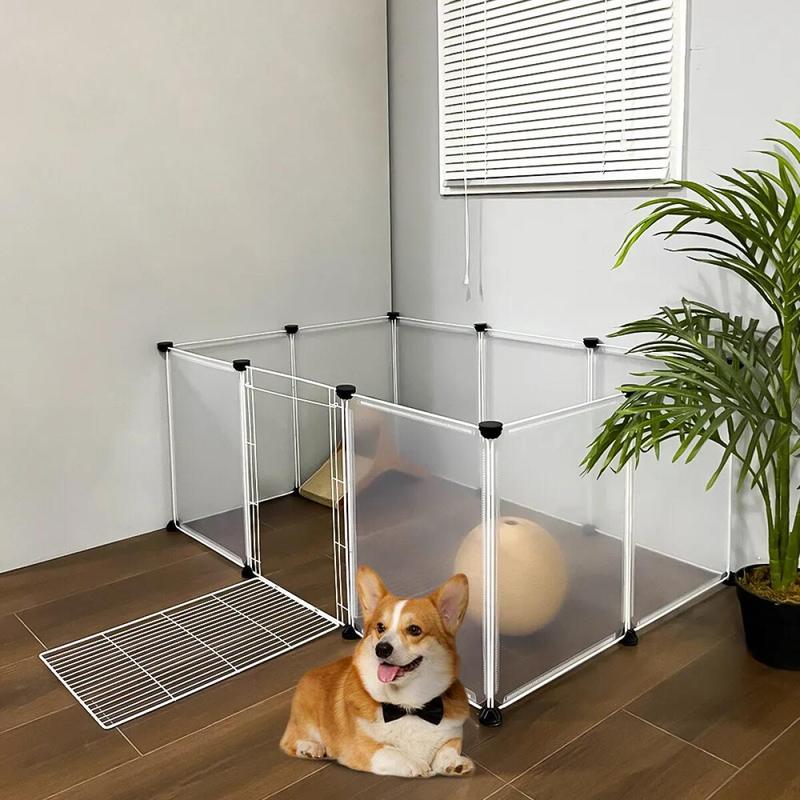 Fresh Look at Pet Playpen Puppy Plastic Yard Fence Tent For Small Animals
