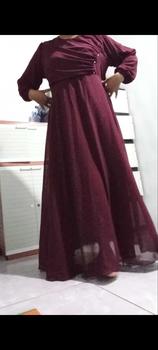 Product Review of QOME - DRESS BAHAN CERUTI / DRESS NAOMI / DRESS KONDANGAN /DRESS PESTA / DRESS FORMAL Mewah from ✨** 0
