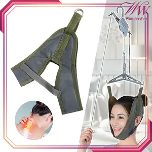 Alat Terapi Traksi Leher Universal Sabuk Traksi Korektor Postur Leher Sabuk Traksi Serviks Penyangga Leher