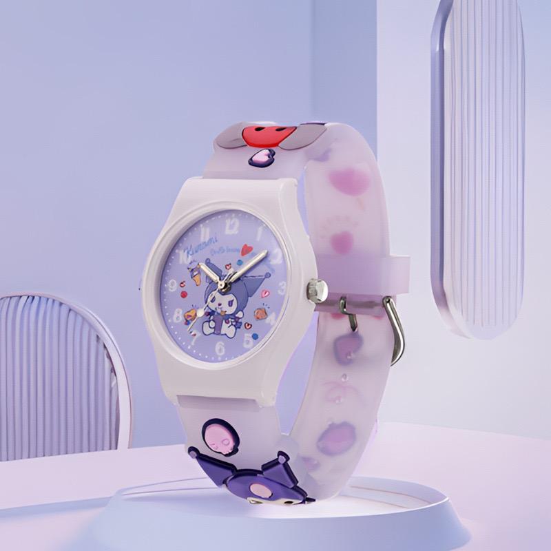 Product Introduction of [ COD ] Jam Tangan Anak 3D Sanrio Import Lucu Melody Kuromi Cinamorol - Model Terbaru 2