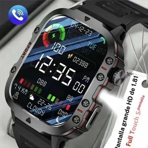 Reloj Inteligente Multifuncional con Luz LED, Reloj Digital de Moda con Múltiples Modos Deportivos, Llamada Inalámbrica, Foto Personalizada y Monitor de Salud