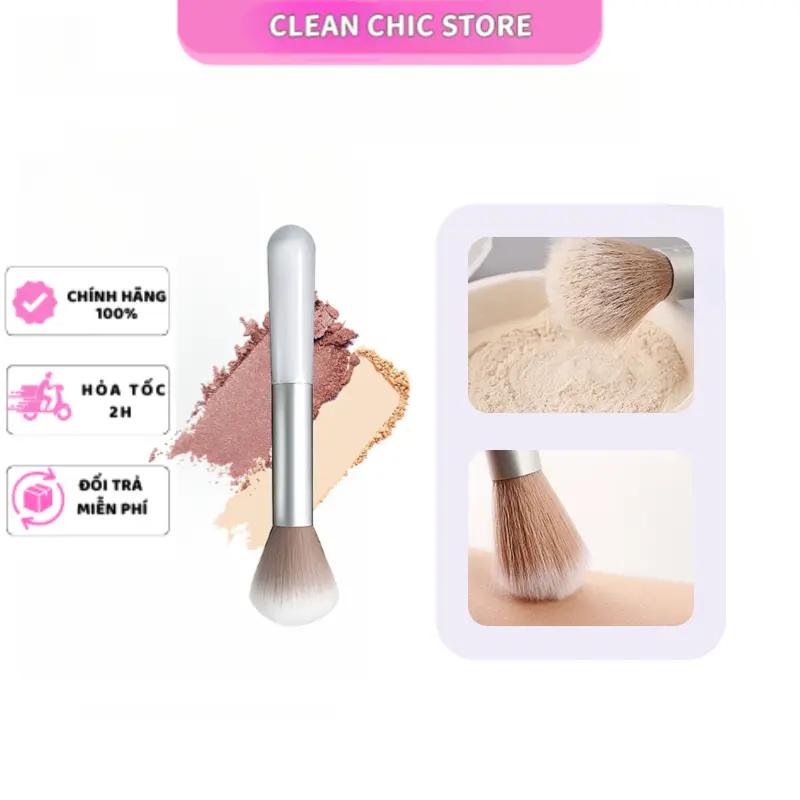 Cọ Trang Điểm, Tiện Lợi, Cho Phấn Phủ Và Phấn Đánh