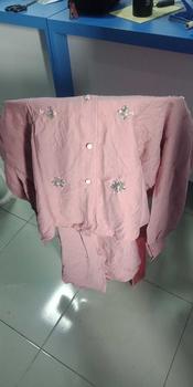 Product Review of CLARA One Set Wanita Payet Mewah Linen Setelan Atasan Rok Kekinian from D** J**h 3
