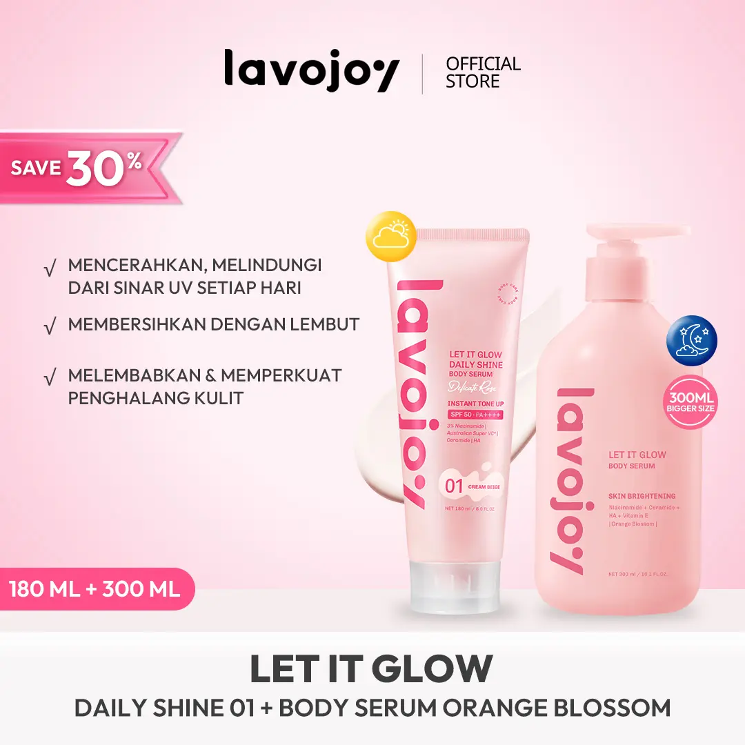 Body Serum OB 300ml + LIG Daily Shine 01 180ml 