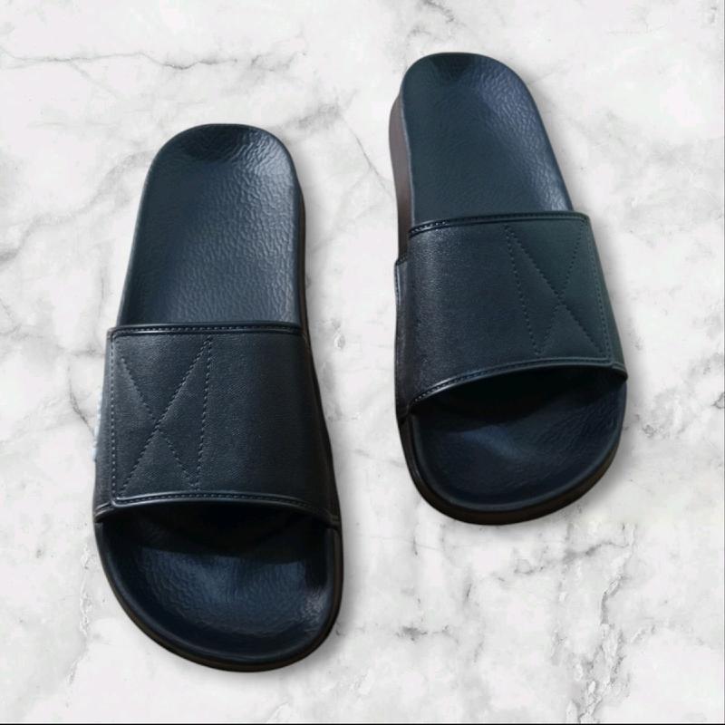 SANDAL SELOP PRIA HITAM/KARET SANDAL HARIAN 1