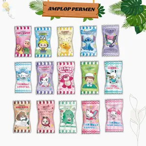 10 Picis Amplop Permen Amplop Lebaran Idul Fitri Kuromi Labubu Nailoong