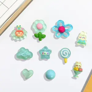 Aksesori sandal DIY, aksesori sandal kartun, stiker kartun, desain dekorasi fashion, aksesori sandal wanita