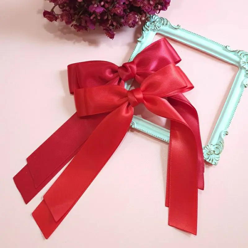 Hikaribows Jepit Rambut Pita Anak Dan Dewasa. Long Tail Bow. 3