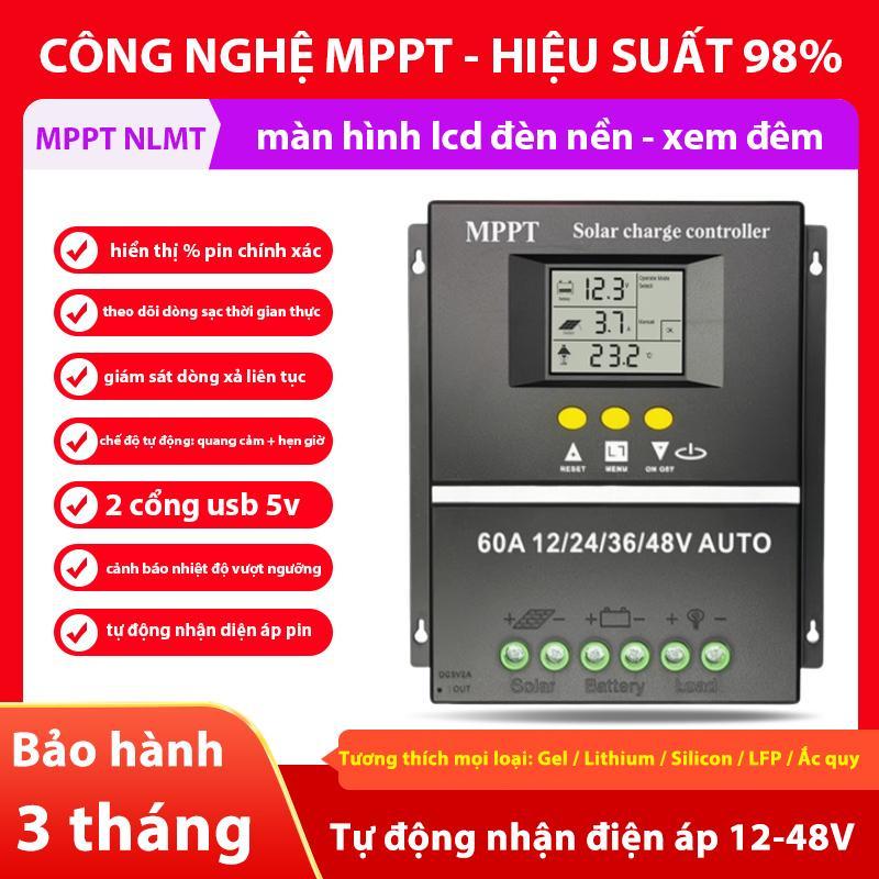 Bộ Sạc NLMT MPPT Tự Nhận Diện Thông Minh - Tự Động Nhận Biết Điện Áp…