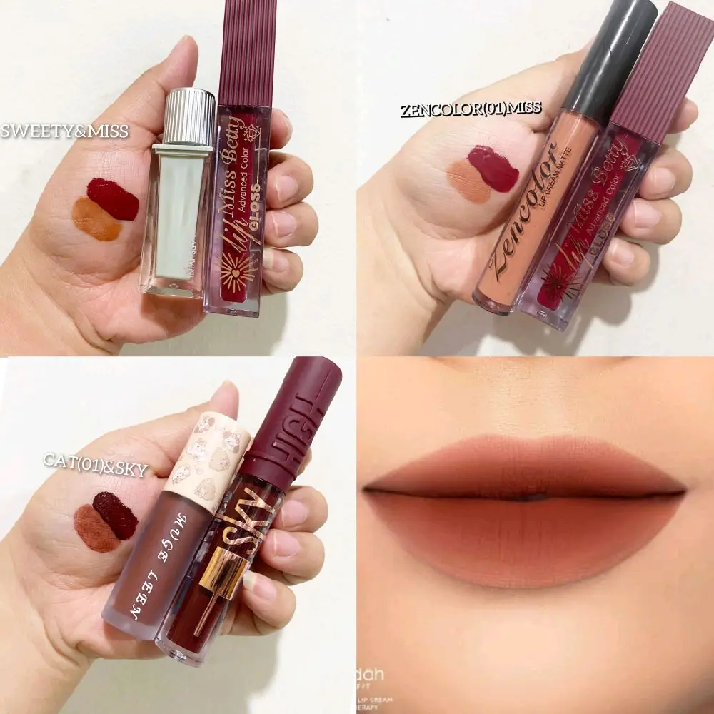 (DAPAT 2PCS) OMBRE HL 5813 LIPCREAM MATTE HOLD