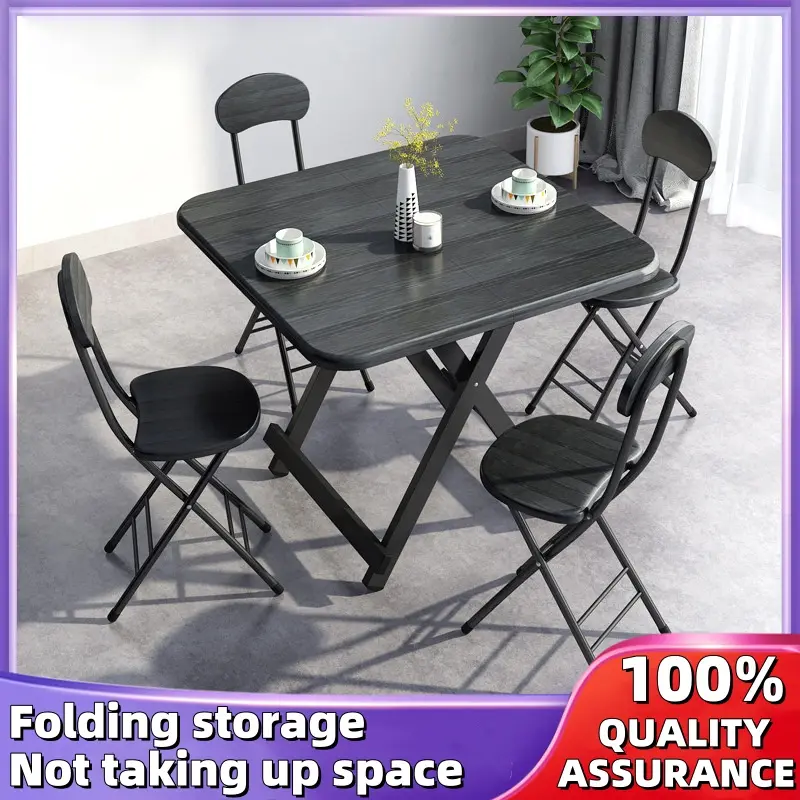 Folding Table, Home Dining Table, Simple Computer Table, Dormitory Table, Foldable Handheld Table, Outdoor Stall, Folding Square Table