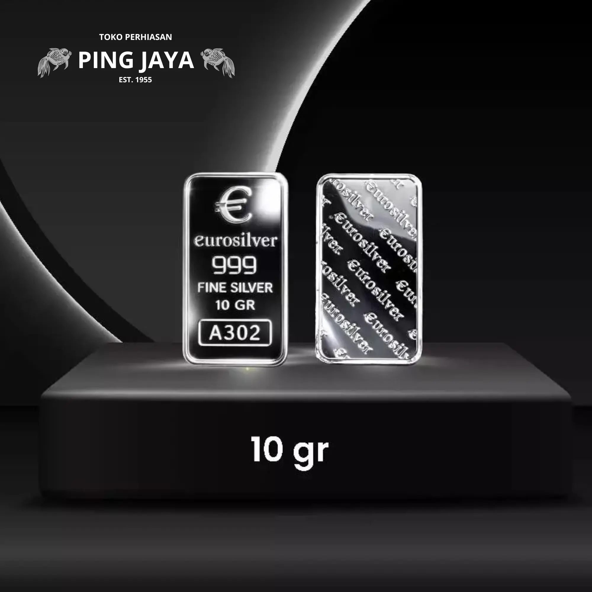 PERAK MURNI - EURO SILVER - LOGAM MULIA PERAK 10 Gram