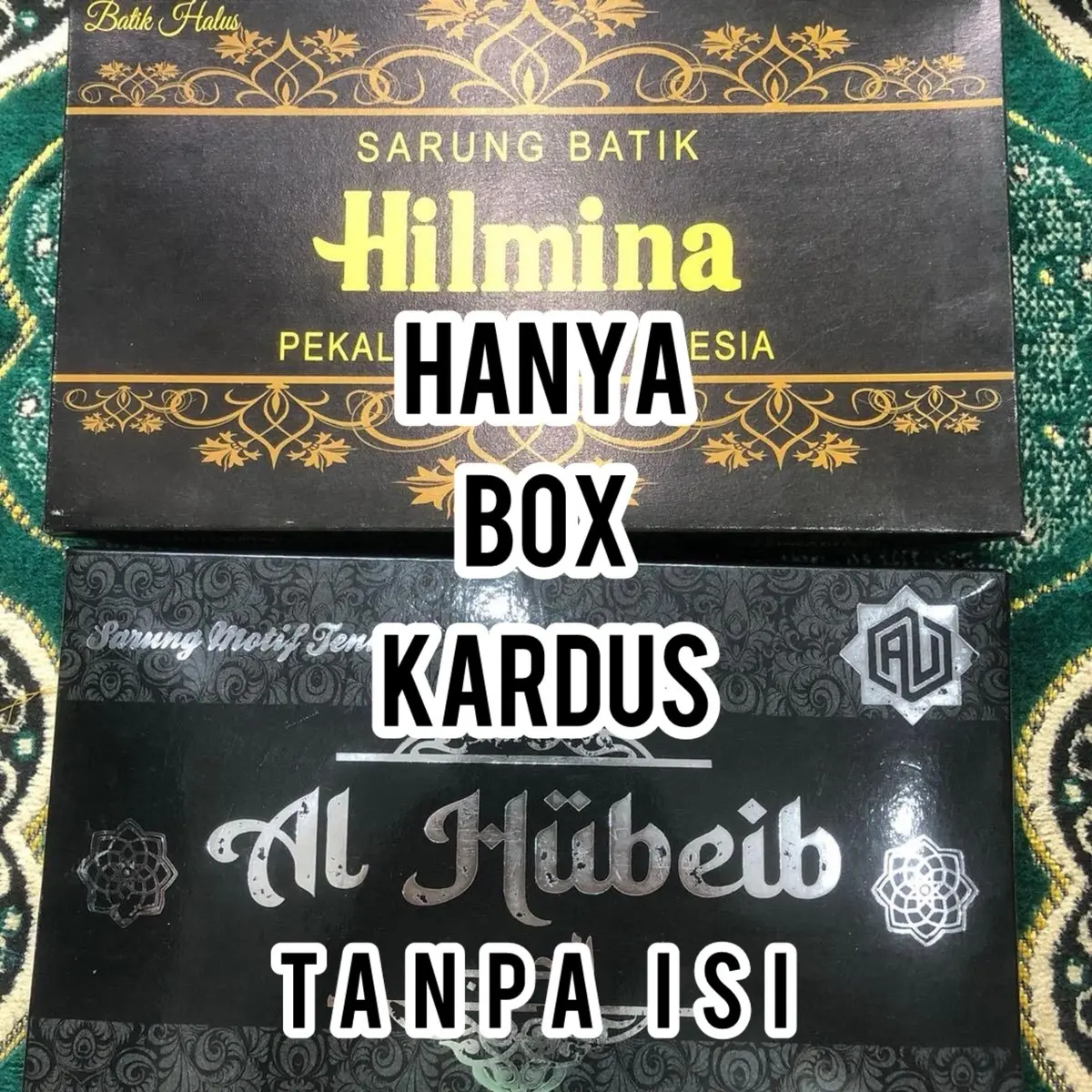 Kardus / Box / Packing Tidak Ada isi