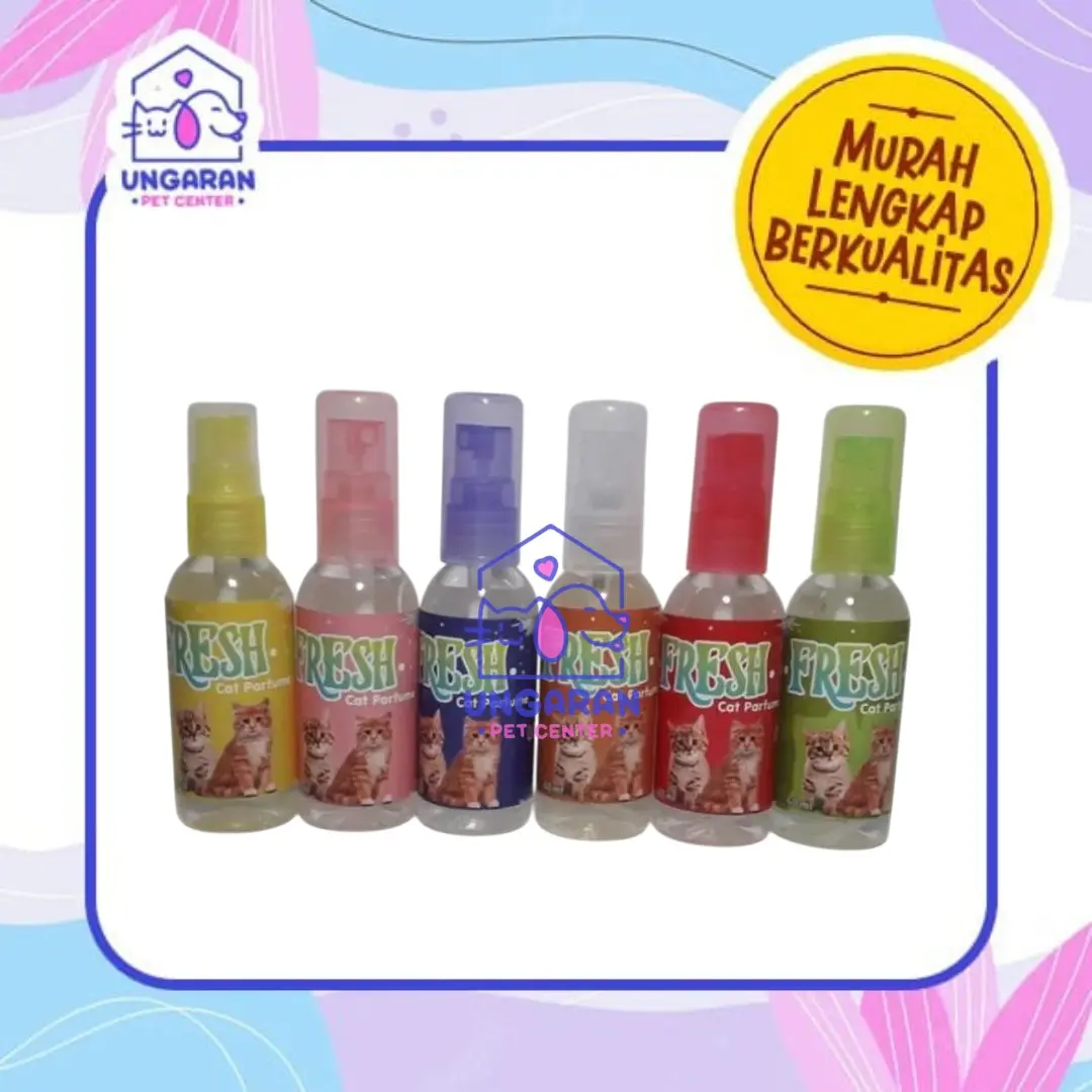 FRESH CAT PARFUME 60ml - Parfume kucing anjing