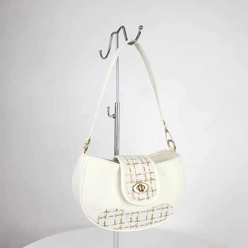 [Beli Lokal] Tas selempang dan bahu wanita DAIRA - Tas Fashion wanita terbaru - Slingbag wanita Kanvas Kulit 3