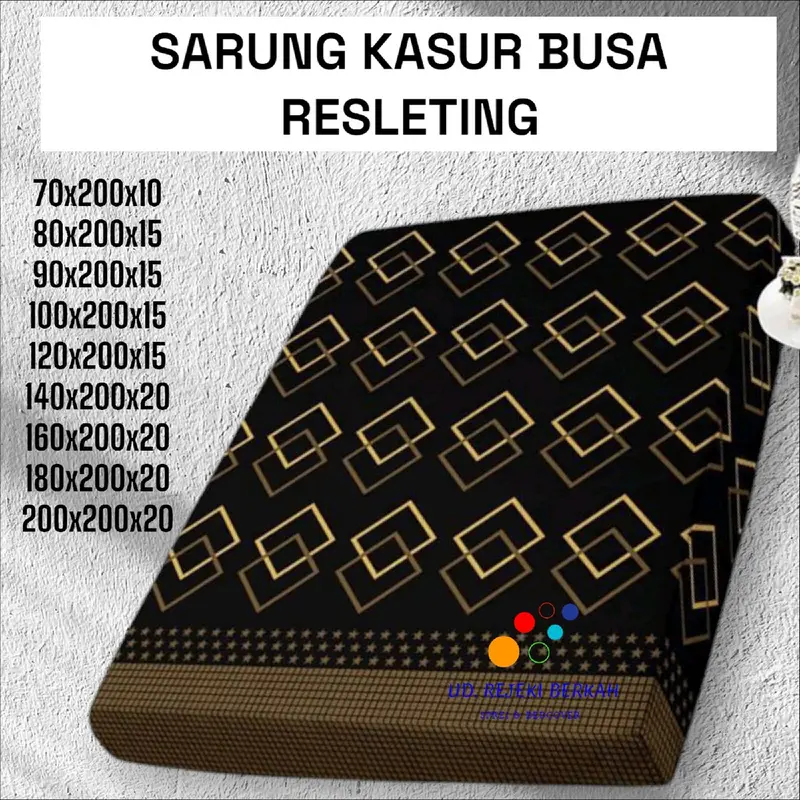Sarung Kasur Busa Resleting Terbaik & Termurah - Aneka Ukuran Kain Non Bantal Guling Non Bedcover Bunga 0