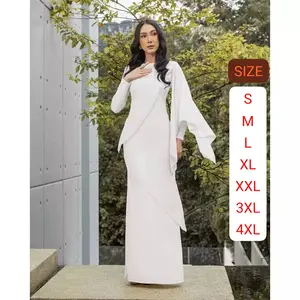 dress lebaran 2026-gamis lebaran 2026 cantik elegan-lily dress jumbo s m l xl xxl 3xl 4xl-gamis polos ceruty-outfit lebaran terbaru