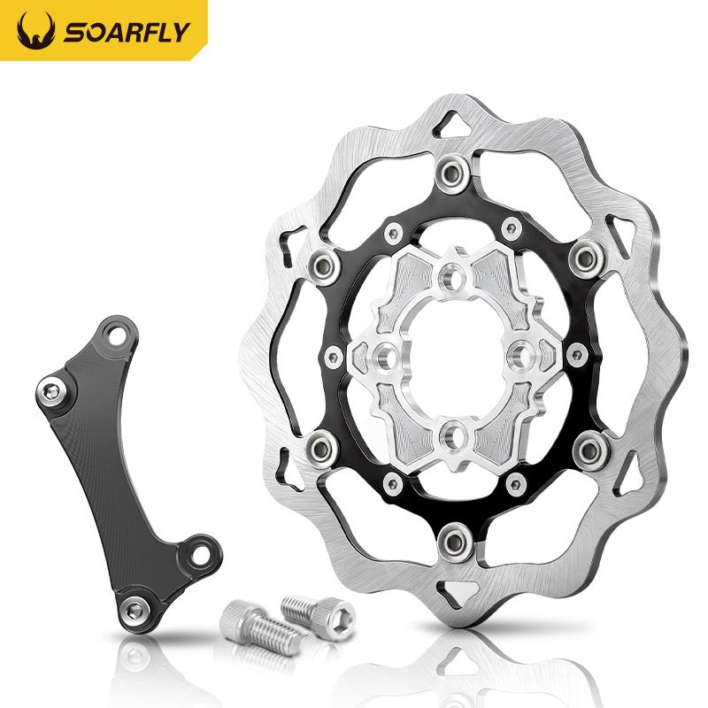 【Pengiriman 24 jam】Piringan Cakram 260mm Disc NPS Floating Lubang 4 Vario 125/150 Mio Sporty Scoopy Beat GENIO Fizr Nmax Aerox DLL Motorcycle