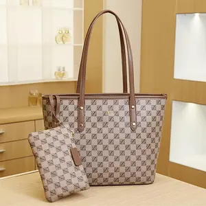 Ms.Lady - Tote Bag Wanita Zola Kulit PU + Dompet Pouch Totebag Cewek