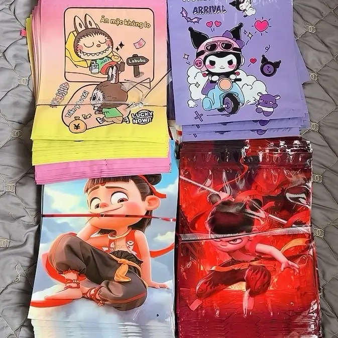 Combo 10 vỏ túi Babythree size to 24x30. Size vừa 15x22cm. Nhiều hình đa dạng. Mix mẫu ngẫu nhiên 0