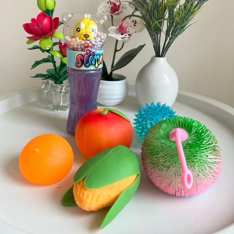 Sensory taktil on the go - NEW! FRUIT SERIES mainan squishy sensory play lucu gemas edukatif latihan anak picky eater 4