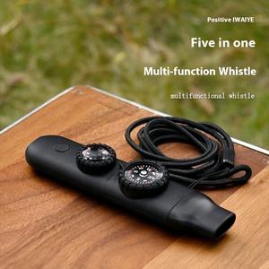 นกหวีดเอาตัวรอดแบบมัลติฟังก์ชั่น, แบบพกพา, ใช้กลางแจ้ง, การออกแบบ 7-in-1