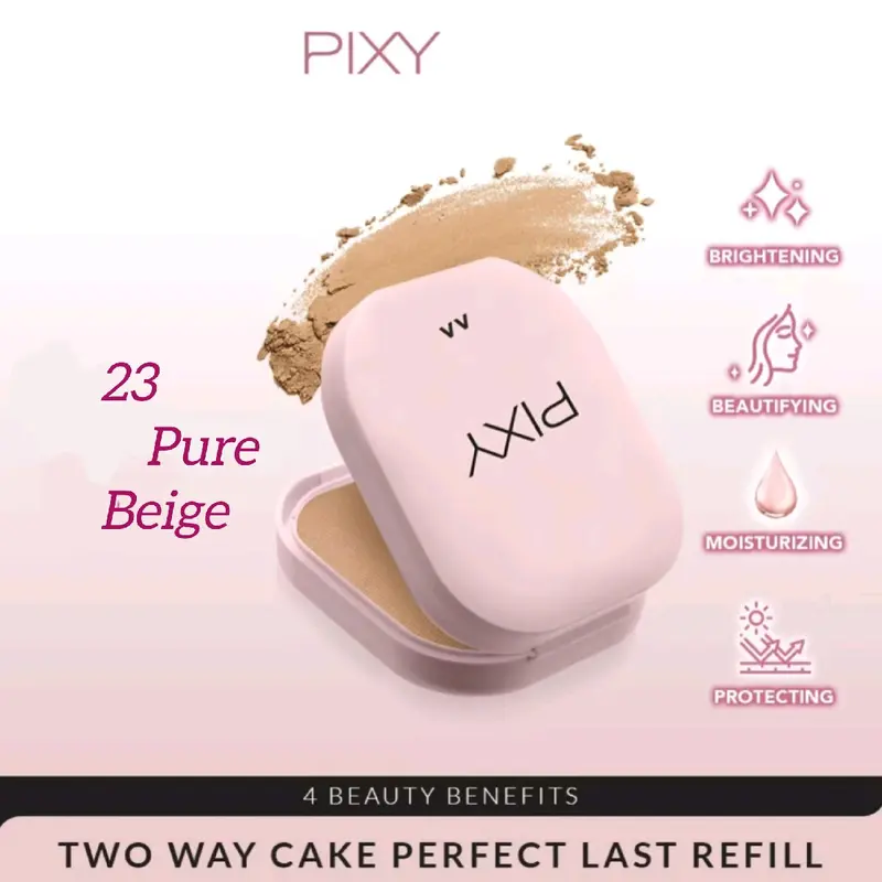 [100% ORIGINAL] NEW SHADE!!! PIXY 4BB TWO WAY CAKE PERFECT LAST - REFILL / Pixy Refill Twc Perfect Last / Pixy Bedak Powder Wajah 4