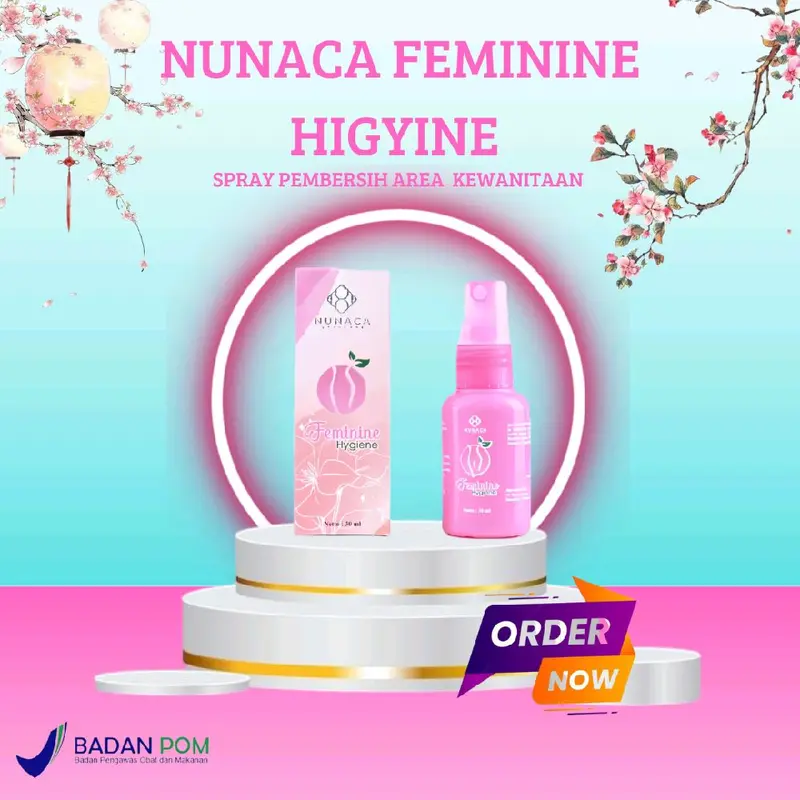 Nunaca Feminine Hygiene - Spray Pembersih Miss V - sprayPerawatan area kewanitaan 0