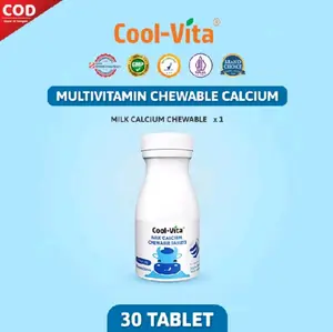 COOLVITA MILK CALSIUM / MULTIVITAMIN CALSIUM ISI 30 TABLET