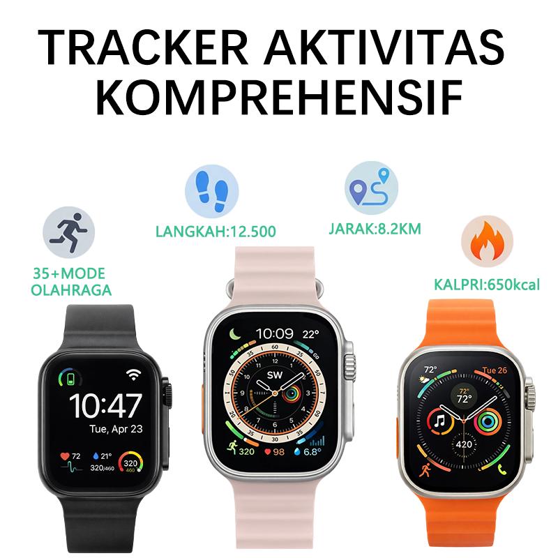 Smartwatch S1 Original Layar IPS 201 inch Layar Sentuh Tahan Air IP68 Panggilan Bluetooth Pemantauan Kesehatan Jam Tangan Pintar Smartwatch S1 Original Layar IPS 201 inch Layar Sentuh Tahan Air IP68 Panggilan Bluetooth Pemantauan Kesehatan Jam Tangan Pintar