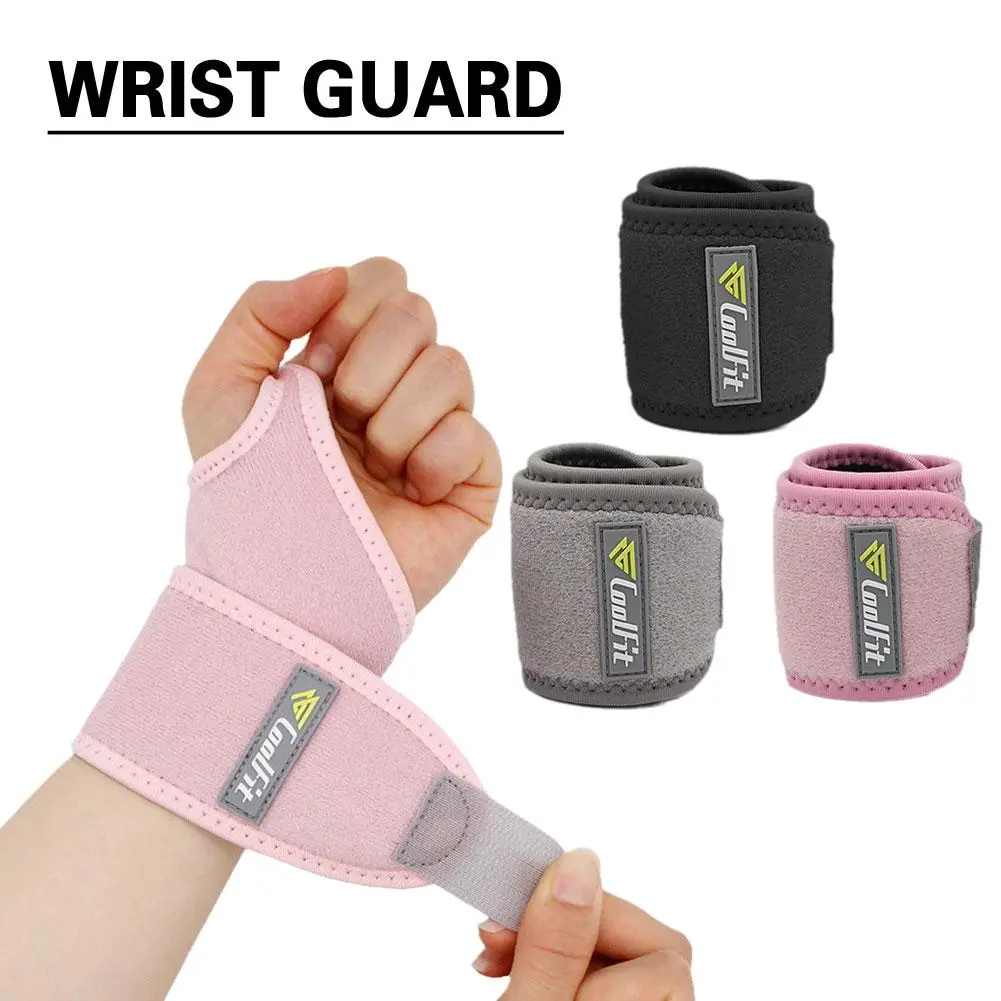 Wrist Guard Band Brace Wrist Support Carpal Tunnel Sprains Strain Gym Strap Sports Wrap Bandage Protective Gear Adjustable