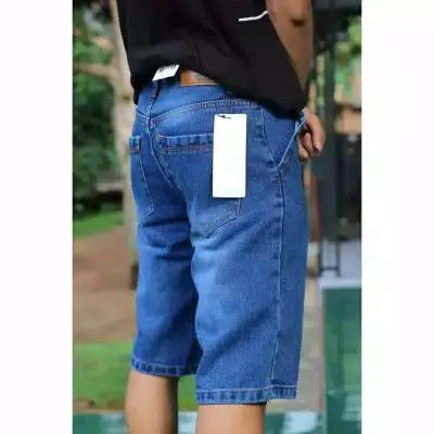 CELANA JEANS JUMBO 33/44 PENDEK PRIA LAKI-LACELANA JEANS PENDEK PRIA LAKI LAKI COWO COWOK CELANA JEANS DENIM CELANA MURAH STRAIGHT CELANA PENDEK JUMBO 32-38
