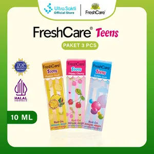 Paket FreshCare Teens (1 Cherry,1 Bubble Gum,1 Passion Fruit)