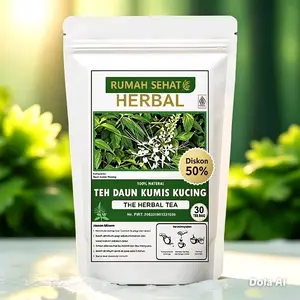 Teh Daun Kumis Kucing : Teh Batu Ginjal Isi 30 Tea bag