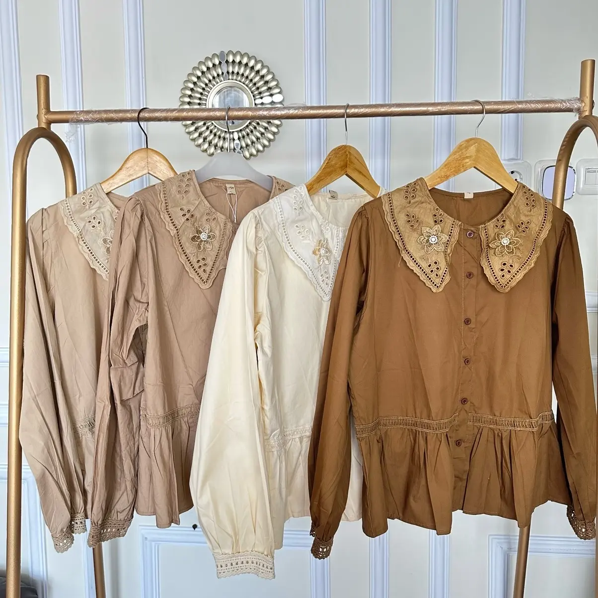 ATASAN BLOUSE IMPORT BKK BAHAN KATUN PREMIUM/ATASAN WANITA