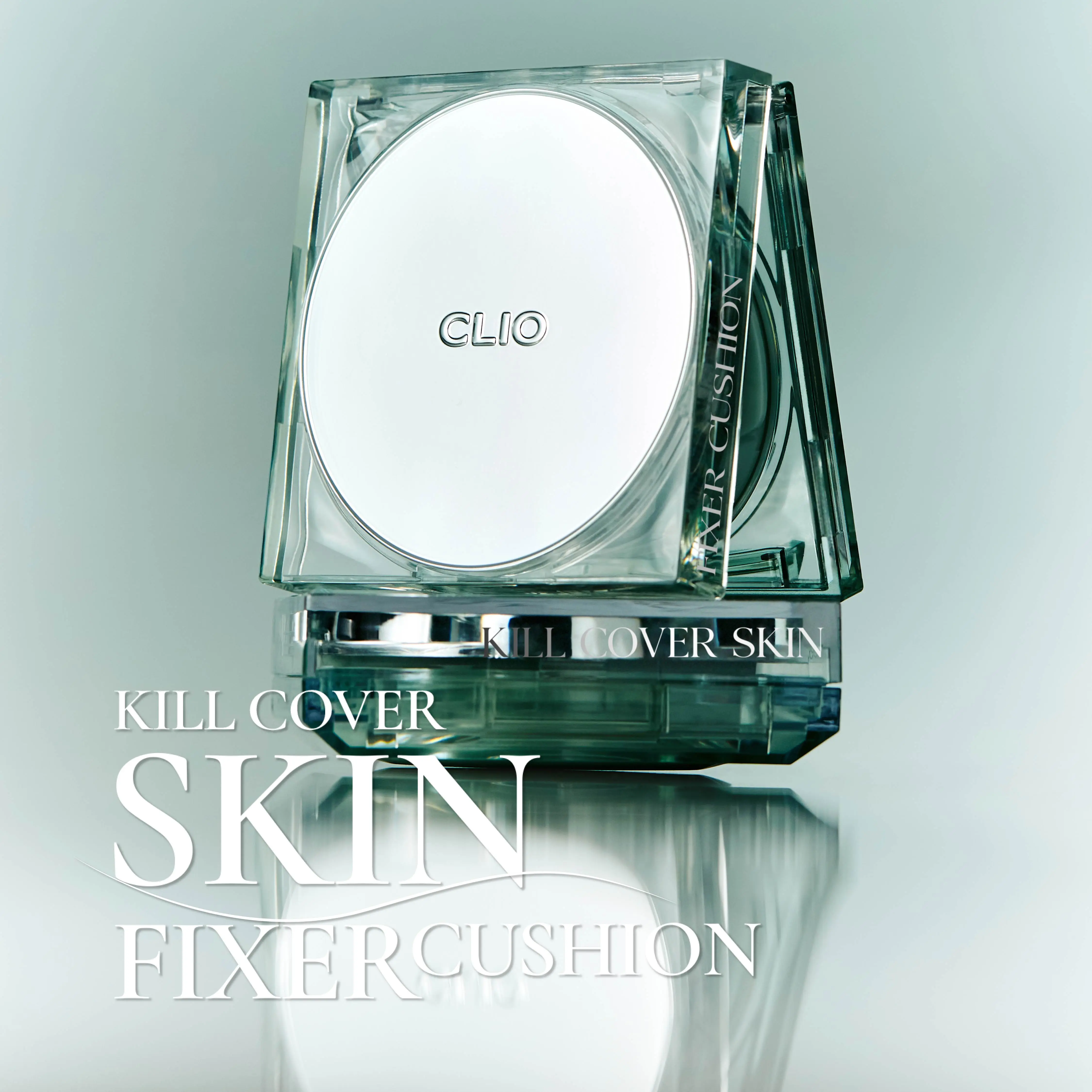 CLIO Kill Cover Skin Fixer Cushion SPF 50+, PA+++ (FREE REFILL)