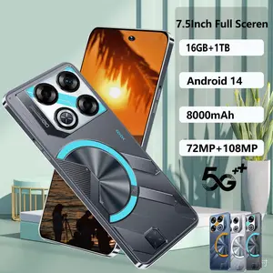 [COD] INFIN GT20 Pro Murah Handphone Asli Baru 7.5inci LayarPenuh RAM 16GB ROM 1TB Kamera 72MP+108MP HDBaterai 8000mAh Fast Charge 4G/5G Bingkai Metal Built-inFrame dan Bluetooth
