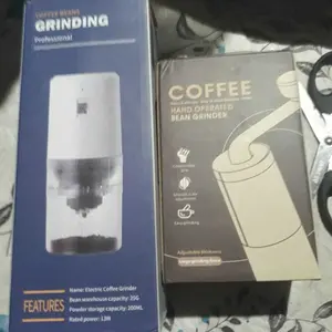 One Two Cups Penggiling Kopi Manual Hand Coffee Grinder Ceramic Burr - SY-002