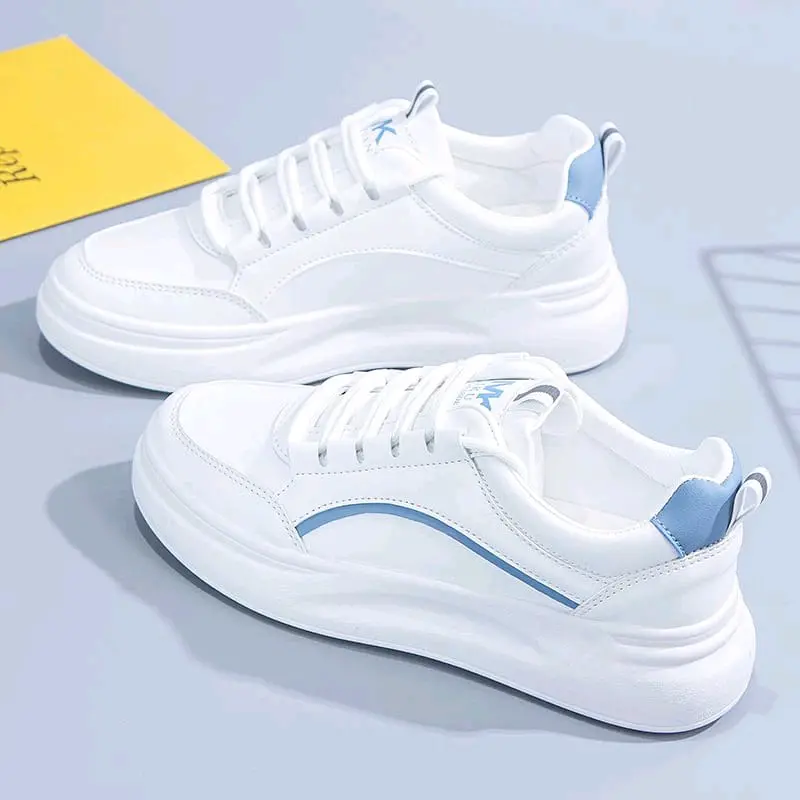Sepatu sneakers wanita terbaru Sepatu wanita korean style Sepatu wanita casual Sepatu tali wanita Sepqtu wanita import Sepatu wanita termurah Shoes Karet Pink Coklat
